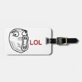 Étiquette À Bagage Mème LOL (Devant horizontal)