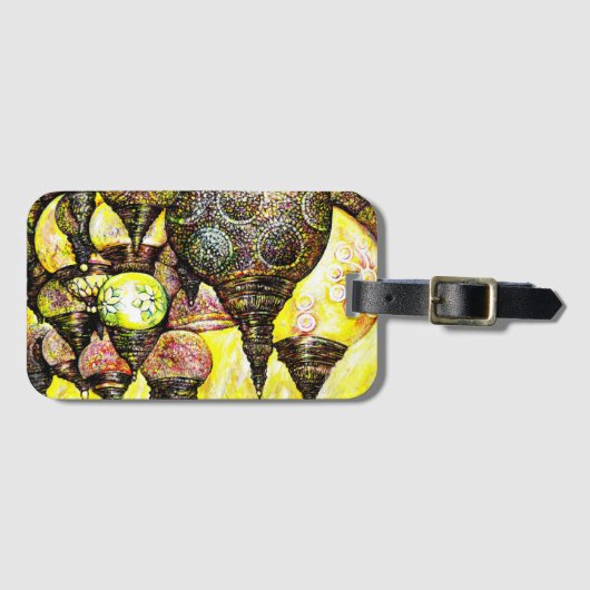 Étiquette À Bagage Même plus grande idée de couleur (Devant Horizontal)