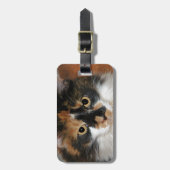 Étiquette À Bagage MeMeow (Devant Vertical)