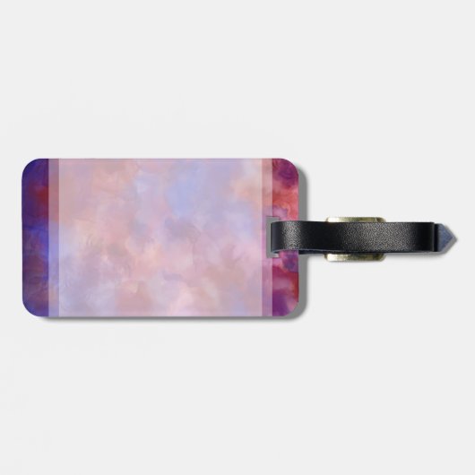 Étiquette À Bagage Mémoire confuse (Dos horizontal)