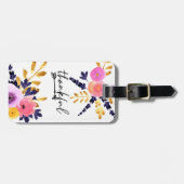 Étiquette À Bagage Merci (Devant horizontal)