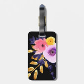 Étiquette À Bagage Merci (Dos Vertical)