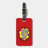 Étiquette À Bagage Merci (Devant Vertical)