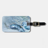 Étiquette À Bagage Mère perle malaisienne sauvage (Devant horizontal)