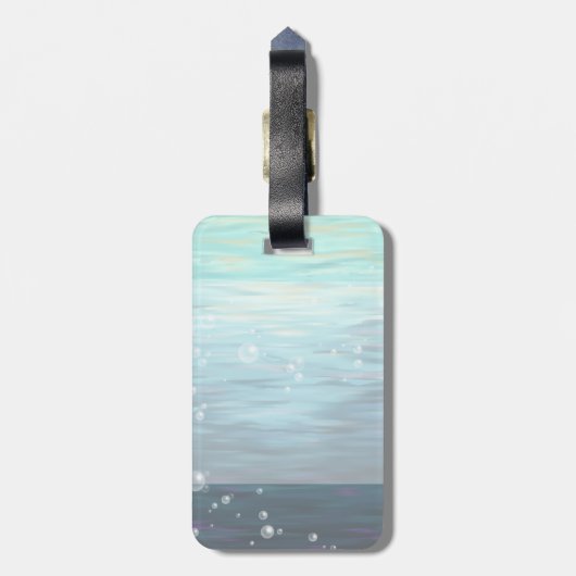 Étiquette À Bagage Mermaid Iole (Dos Vertical)