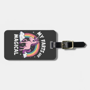 Étiquette À Bagage Mes Farts sont Magique Funny Unicorn Arc-en-ciel