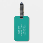 Étiquette À Bagage MES VÊTEMENTS NE VOUS CORRESPONDENT PAS ! Drôle, C (Dos Vertical)