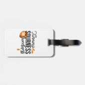 Étiquette À Bagage Message de vie positif - Transformer l'acide en su (Dos horizontal)