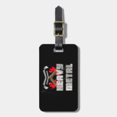 Étiquette À Bagage Métal lourd (Devant Vertical)