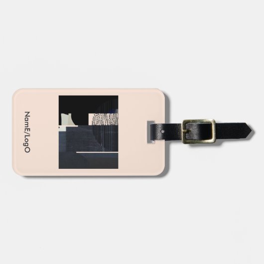 Étiquette À Bagage métaphore_14_intersections_2 (Devant horizontal)