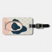 Étiquette À Bagage métaphore_15_une fille dans le miroir (Devant horizontal)