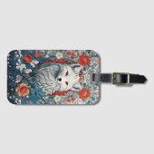 Étiquette À Bagage Métissage de la faune du renard arctique (Devant Horizontal)