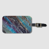 Étiquette À Bagage Metro Swirl (Devant Horizontal)