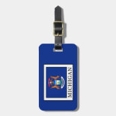 Étiquette À Bagage Michigan (Devant Vertical)