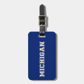 Étiquette À Bagage Michigan (Devant Vertical)