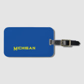 Étiquette À Bagage Michigan (Devant Horizontal)