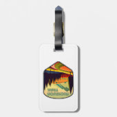 Étiquette À Bagage Mickelson Trail South Dakota Colonnes (Dos Vertical)