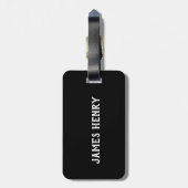 Étiquette À Bagage Microbes Virales (Dos Vertical)