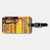 Étiquette À Bagage Midland Railway Scotland (Devant horizontal)