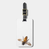Étiquette À Bagage Miel Bee (Devant Vertical)