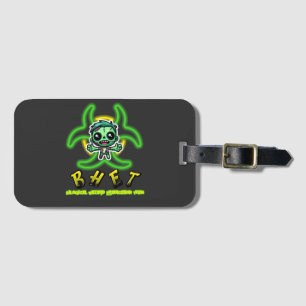 Étiquette À Bagage Mignonne, drôle de zombie