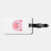 Étiquette À Bagage Mignonne face de pignon (Dos horizontal)