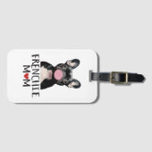 Étiquette À Bagage Mignonne taureau français (Devant Horizontal)