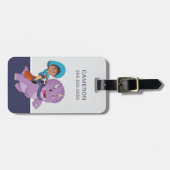 Étiquette À Bagage Miguel et Tango | Dino Ranch (Devant horizontal)