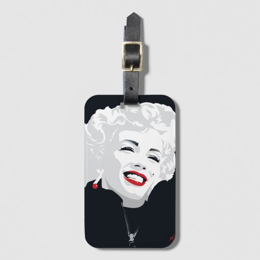 Étiquette À Bagage Miki Marilyn (Devant Vertical)
