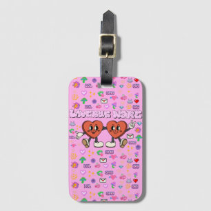 Étiquette À Bagage Mikitiez personnalisé valentine drôle lovebug logi