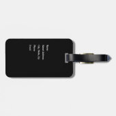 Étiquette À Bagage Mile Marker 0 Key West, FL (Dos horizontal)