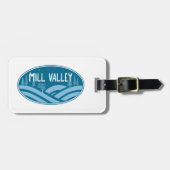 Étiquette À Bagage Mill Valley California Outdoor (Devant horizontal)