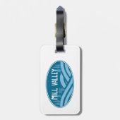 Étiquette À Bagage Mill Valley California Outdoor (Dos Vertical)