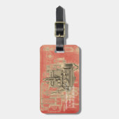 Étiquette À Bagage Milwaukee Wisconsin Engine Early K (Devant Vertical)