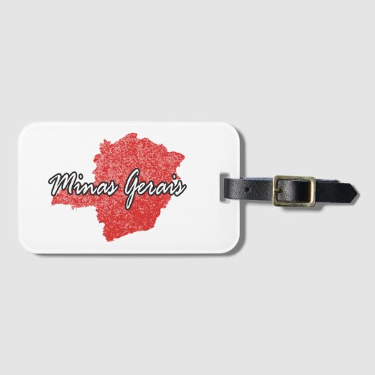 Étiquette À Bagage Minas Gerais (Devant Horizontal)