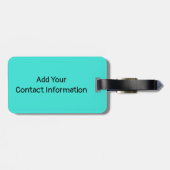 Étiquette À Bagage Mine ! Étiquette de bagage de mouette (Dos horizontal)