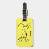 Étiquette À Bagage Mineur de Canis, 1482 (Devant Vertical)