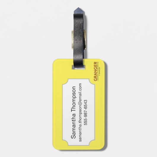 Étiquette À Bagage Mineur de Canis, 1482 (Dos Vertical)