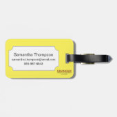 Étiquette À Bagage Mineur de Canis, 1482 (Dos horizontal)