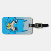 Étiquette À Bagage Mini Batman en cours d'exécution (Devant horizontal)