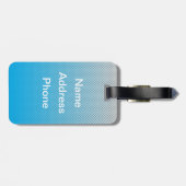 Étiquette À Bagage Mini Batman en cours d'exécution (Dos horizontal)