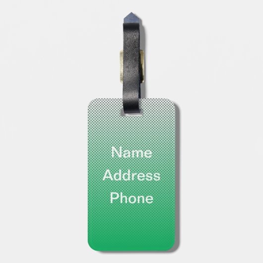 Étiquette À Bagage Mini Joker (Dos Vertical)