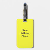 Étiquette À Bagage Mini Supergirl (Dos Vertical)