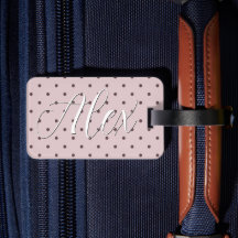 Minimaliste Mignon Doux Rose Clair Brun Points