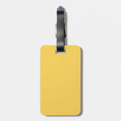 Étiquette À Bagage Minimaliste professionnel simple (Dos Vertical)