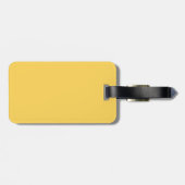 Étiquette À Bagage Minimaliste professionnel simple (Dos horizontal)