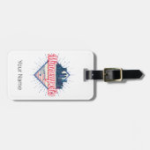 Étiquette À Bagage Minneapolis Minnesota USA Skyline États-Unis (Devant horizontal)