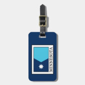 Étiquette À Bagage Minnesota (Devant Vertical)