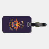 Étiquette À Bagage Mir sinn die Deitscherei - Deitschi Faahne  (Dos horizontal)