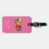 Étiquette À Bagage Miraculeux Chaque fille est un super héros (Devant horizontal)